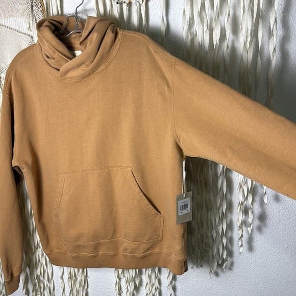 Tkees NWT Core Hoodie in Toast Size XS - Picture 2 of 12